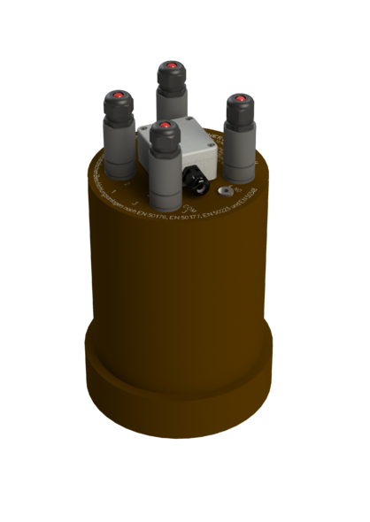 Produktbild: Hochspannungs-Umschalter Typ HES 08/01